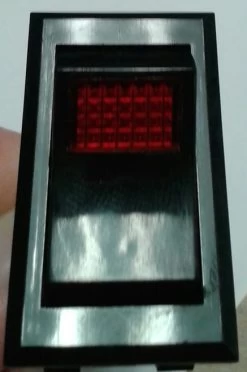 0851-0071 McGill Double Pole Momentary Illuminated Rocker Switch