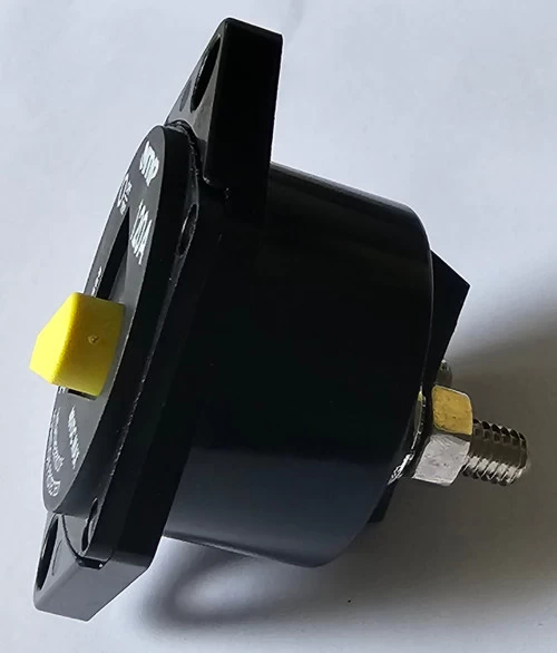 875-P1-120-2 Heavy Duty Marine Grade 120 Amp Circuit Breaker, Switchable Bar Arm - Image 2