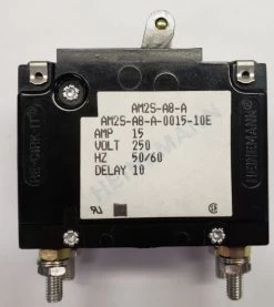 AM2S-A8-A-0015-10E Eaton Heinemann 15 Amp Double Pole Circuit Breaker