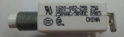 1600-082-250 Push To Reset 25 Amp Circuit Breaker With Screw Terminals
