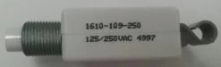 1610-109-250 Push To Reset 25 Amp Circuit Breaker, Fuse Terminals