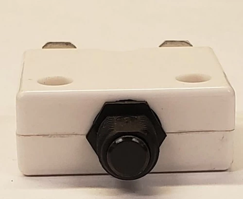1680-219-075 Push To Reset 7.5 Amp Circuit Breaker, , Black Button, Screw Terminals - Image 3