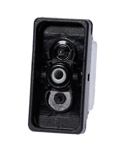 V1D1B601 Carling V Series Contura X, Bezel, On-Off Rocker Switch, Single Pole, One Lamp