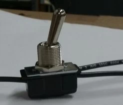 2BB65-73 Carling Heavy Duty On-On Toggle Switch W/wire Leads