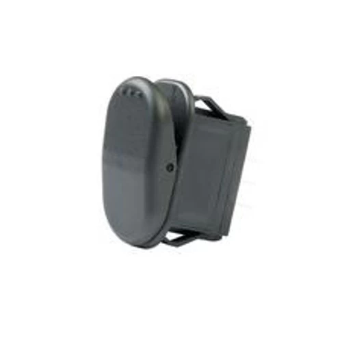 Momentary On-Off Momentary On Surf N Turf Rocker Switch, Black Actuator