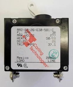 AA2-B0-26-630-5B1-C Carling A Series Double Pole Circuit Breaker 30 Amps