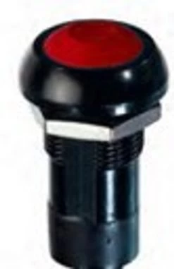 IPP3SAD6 Apem Red Round Momentary Push Button Switch