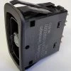 L17D1CNN1 Carling On-Off-(On) Single Pole Rocker Switch, 2 Independent Amber LEDs