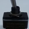 LT-2561-603-012 Carling On-Off-On Green Lit Tip Double Pole Toggle Switch, Lit In All Positions, Spade Terminals