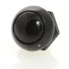 P9-111122 Otto Normally Open Black Flush Push Button
