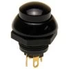 P9-213122 Otto Momentary Two Circuit Push Button Switch With Raised Black Button