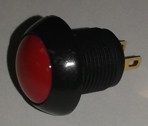 P9M-111121 Otto Latching On-Off Sealed Push Button Switch, Red Button - Image 3