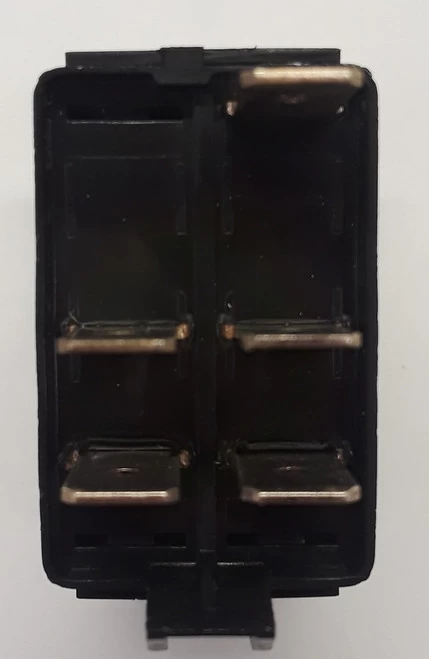 VGD2B60B V Series Contura Progressive Rocker Switch, One Lamp, Single Pole, Spade Terminals - Image 3