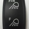 Work Light Icons On Black Carling Laser Etched Actuator For V Series Rocker Switch