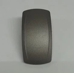 VVPZE00-000 Carling Pewter Laser Etchable Rocker Switch Actuator 468-12184-003