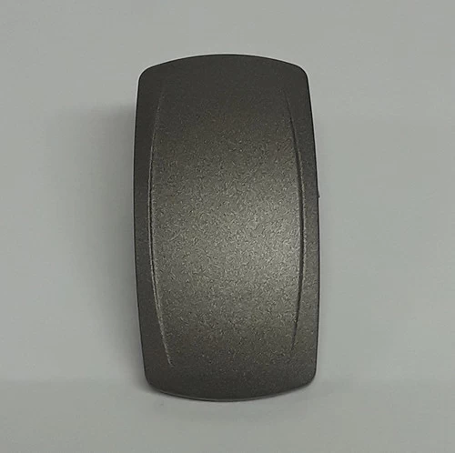 VVPZE00-000 Carling Pewter Laser Etchable Rocker Switch Actuator 468-12184-003