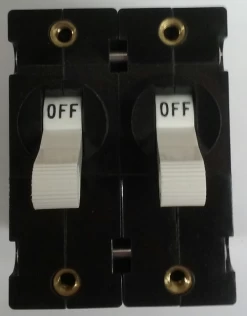 AA2-B0-34-620-3B1-C Carling 20 Amp Double Pole Handle Type Circuit Breaker
