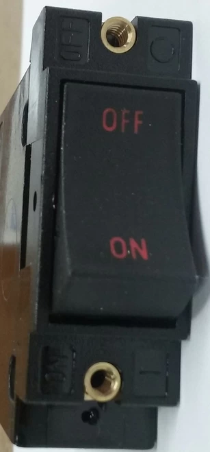 AC1-B0-24-625-1G1-C Carling Single Pole 25 Amp Circuit Breaker, Rocker Type, Spade Terminals - Image 2