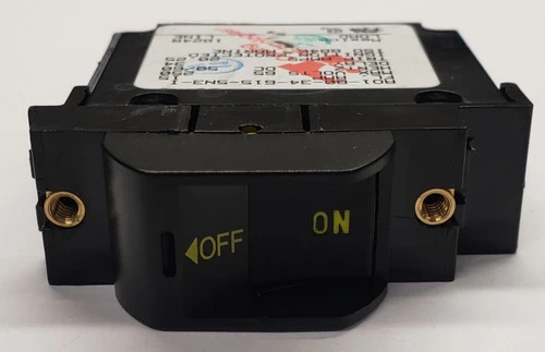 AO1-B0-34-615-5N3-I Carling Single Pole Marine Grade 15 Amp Rocker Type Circuit Breaker - Image 2