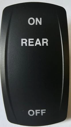 Carling V Series Black Rocker Switch On Rear Off