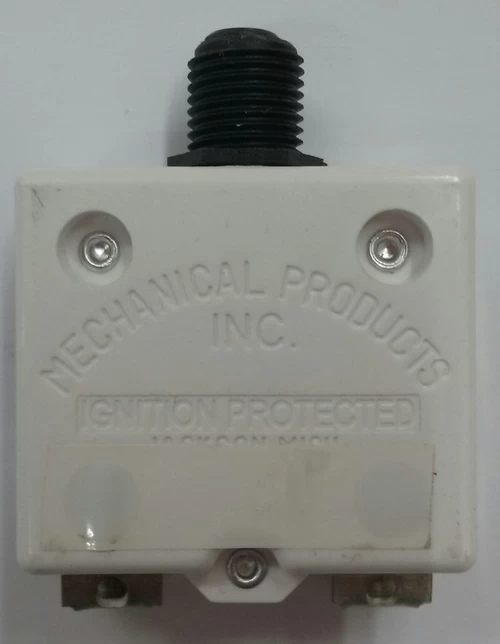 1680-219-300 Mechanical Products Push To Reset 30 Amp Circuit Breaker, Screw Terminals, Black Button - Image 2