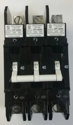EA3-B0-24-640-31E-DC Carling Circuit Breaker, 40 Amps