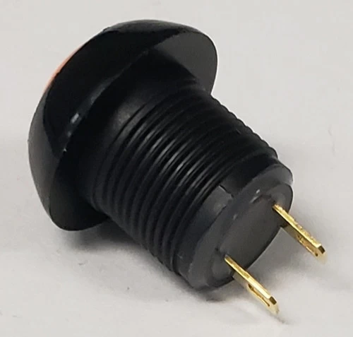 P9M-111123 Otto Latching On-Off Sealed Push Button Switch, Flush Orange Button - Image 3