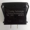 L11B1S001-000000-000 Carling SPST L Series Rocker Switch, On-Off