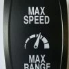 Max Speed, Max Range & Icon Black Carling Laser Etched Actuator, VVPZCXX