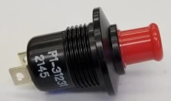 P1-31231 Otto Military Grade Red Push Pull Button Switch,