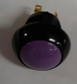 P9-113127 Otto Two Circuit Momentary Push Button Switch With Flush Violet Button