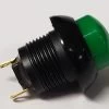 P9M-211125 Otto Latching On-Off Sealed Push Button Switch, Raised Green Button
