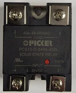 DC Rated Solid State Relay, 40A, With LED Indicator