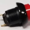 P9M-211121 Otto Latching On-Off Sealed Push Button Switch, Raised Red Button