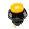 P9M-211124 Otto Latching On-Off Sealed Push Button Switch, Raised Yellow Button