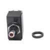LT-1514-510-012 Carling On-Off Lit Tip Toggle Switch, Red In On Position, Screw Terminals