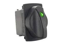 RV26D2ECHEB-K9C V Series Rotary Switch, On-Off-On, 3 Independent Leds, Red, Green & Blue