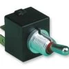 T7-212E5 Otto Double Momentary Toggle Switch, Low Level Contacts, Spring Return To Center Off