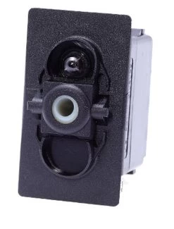 VSD1160B Carling V Series Rocker Switch, Single Pole, Triple Throw, On-on-on