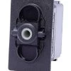 V4D1S00B Rocker Switch, On-On, Single Pole, Carling, V Series, No Lamps