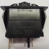 V2D1AN0B Carling Momentary On -Off Rocker Switch With Single Amber Led