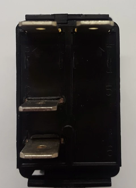 V2D1AN0B Carling Momentary On -Off Rocker Switch With Single Amber Led - Image 2