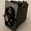V8D2UXXB-00000-000-XALM1 Carling Momentary On -Off - Momentary On 3 Position Rocker Switch With Soft White LEDs