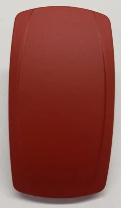 VVPZS00-000 Red Laser Etchable Carling Rocker Switch Actuator, No Lens