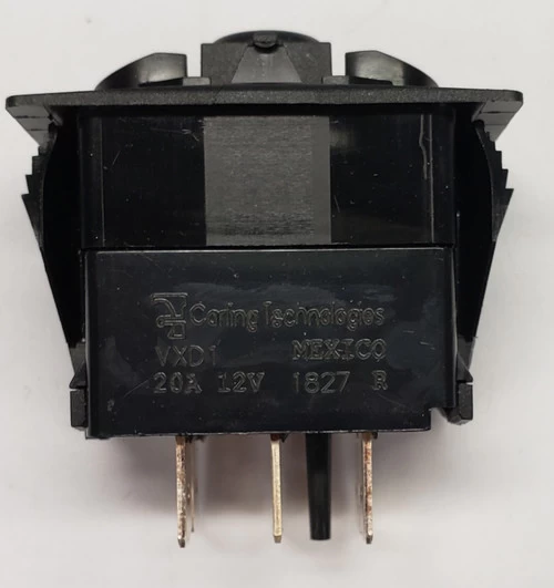 Special Carling V Series Rocker Switch, Double Pole, Triple Throw, On-on-on, DPTT, No Lamps