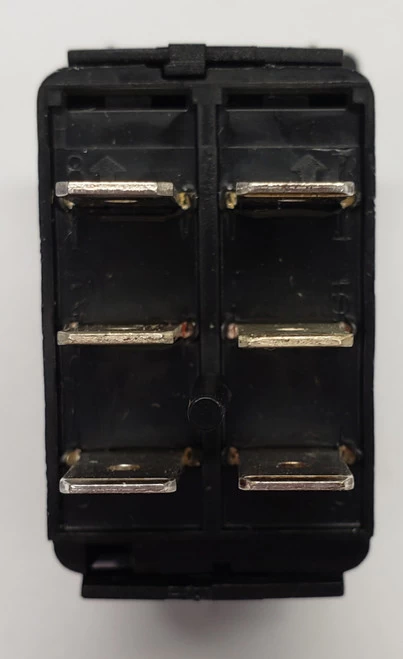 Special Carling V Series Rocker Switch, Double Pole, Triple Throw, On-on-on, DPTT, No Lamps - Image 2